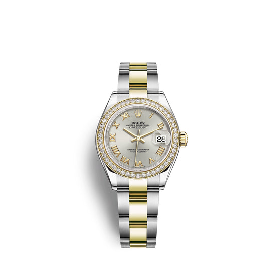 Rolex Replica Watch Lady-Datejust 28, Oystersteel and 18k Yellow Gold, 279383RBR-0006