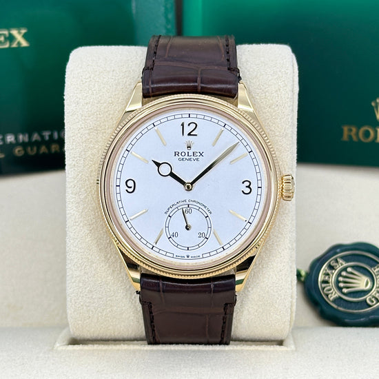 Rolex Replica Watch Perpetual 1908, 39mm, 18k Yellow Gold, 52508-0006