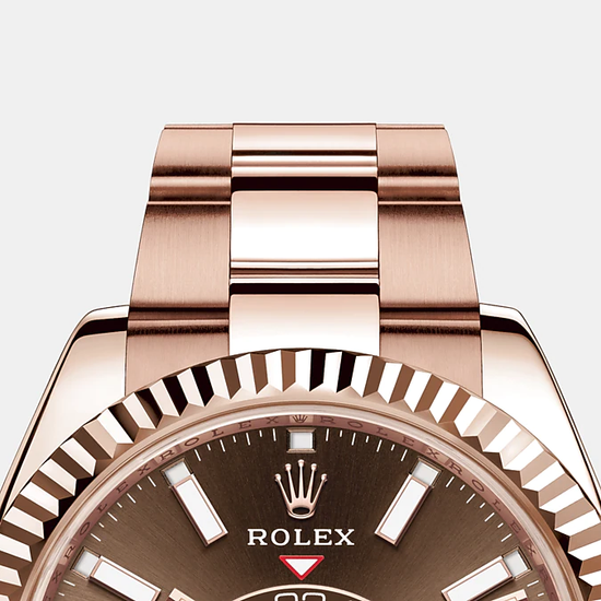 Rolex Replica Watch Sky-Dweller 42mm, 18k Everose Gold, 326935-0006