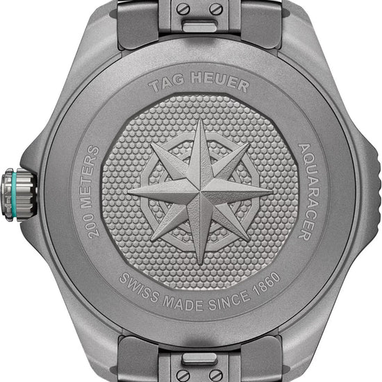 TAG Heuer Aquaracer Professional 200 Solargraph, Solar Quartz, Titanium, 40mm, WBP1184.BF0008