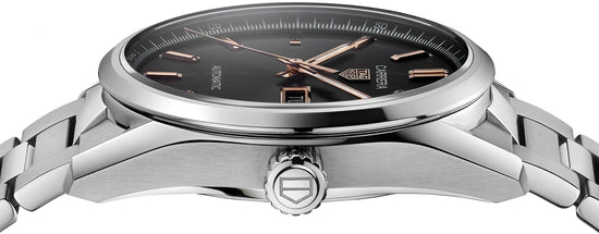 TAG Heuer Carrera Calibre 5 Day-Date, Stainless Steel, 41mm, WBN2013.BA0640
