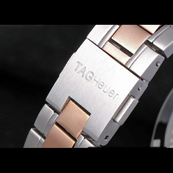 Tag Heuer Carrera Rose Gold and Stainless Steel Bracelet new59433