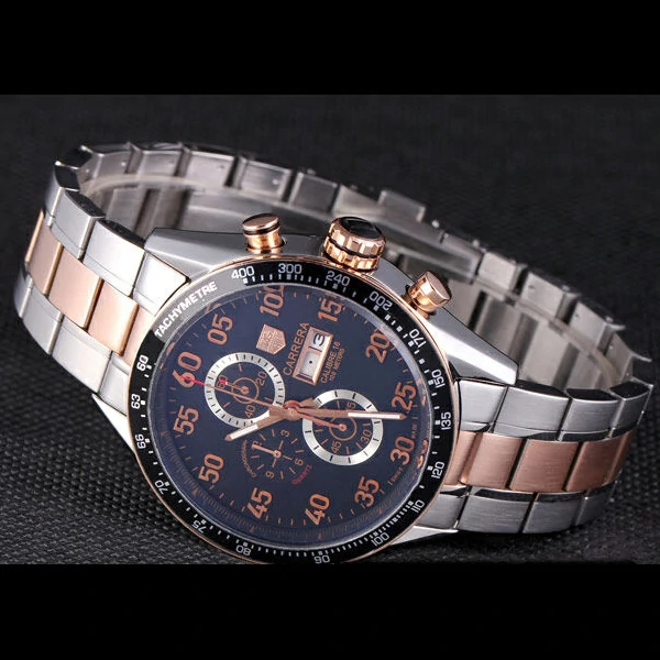 Tag Heuer Carrera Rose Gold and Stainless Steel Bracelet new59434