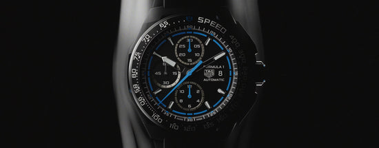 TAG Heuer Formula 1 Chronograph, DLC Titanium, 44mm, CBZ2084.FT8097