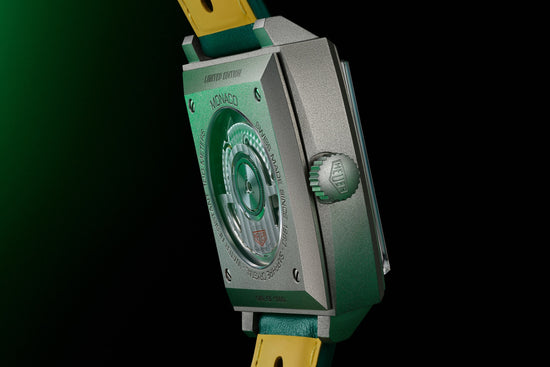 TAG Heuer Monaco Chronograph Racing Green Automatic, Titanium, 39mm, CAW218E.FC6565