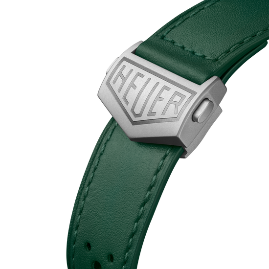 TAG Heuer Monaco Chronograph Racing Green Automatic, Titanium, 39mm, CAW218E.FC6565