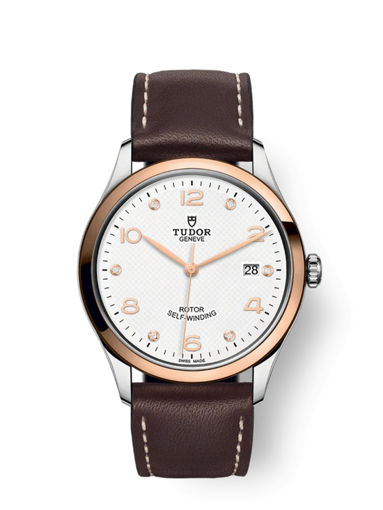 Tudor Replica Watch 1926, Stainless Steel and 18k Rose Gold with Diamond-set, 39mm, M91551-0012