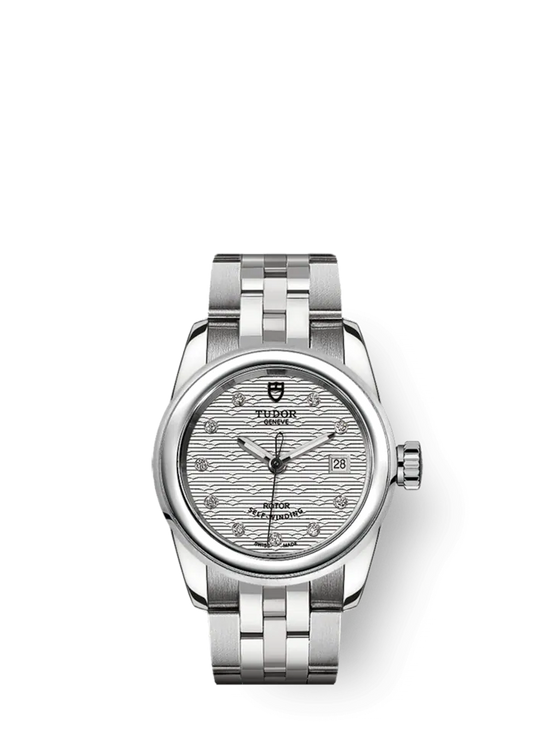 Tudor Replica Watch Glamour Date, Stainless Steel and Diamond-set, 26mm, M51000-0004
