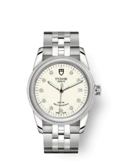 Tudor Replica Watch Glamour Date, Stainless Steel and Diamond-set, 36mm, M55000-0104