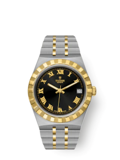Tudor Replica Watch Royal, Stainless Steel and 18k Yellow Gold, 34mm, M28403-0003